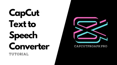 How to Use CapCut Text to Speech Converter