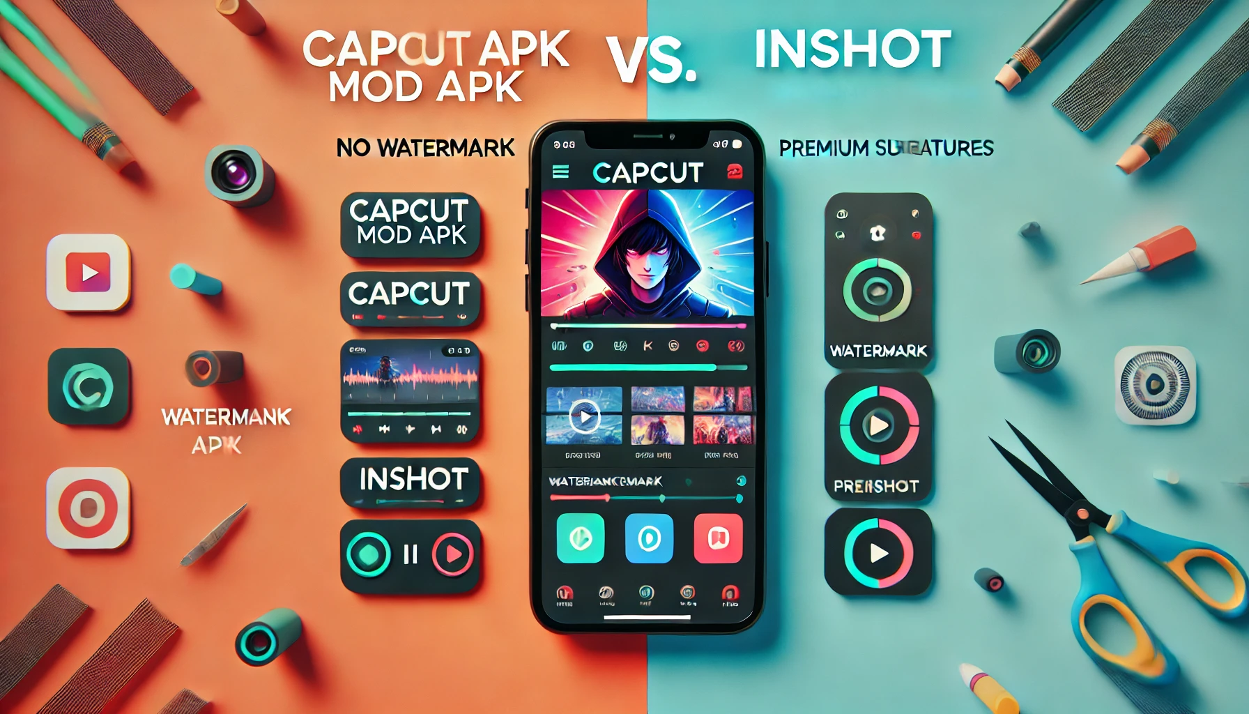 Capcut Mod APK vs. InShot